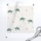 Boho Sea Turtles Coastal Nautical Life Ocean Beige Cream Green Cute Sweet Unisex Custom Printed Fabric by Spoonflower Various Fabrics by the Yard or Fat Quarter